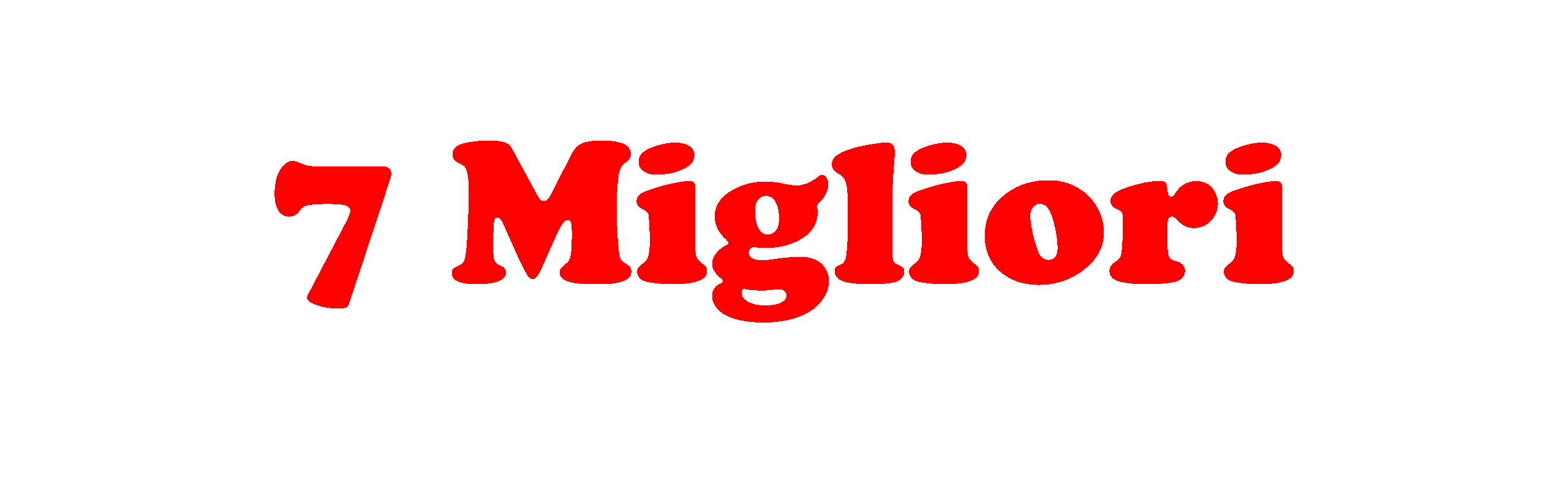 7 Migliori